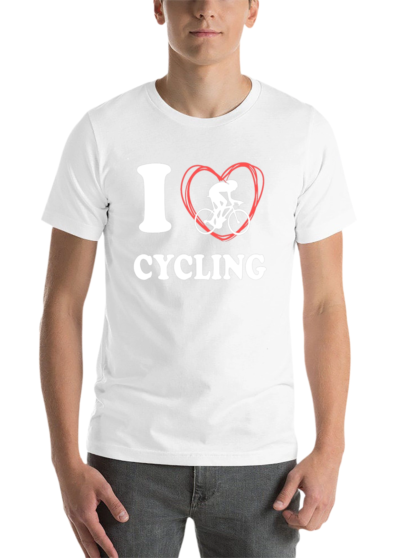 I Love Cycling T-Shirt - Unisex Graphic Tee