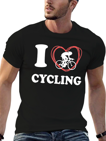I Love Cycling T-Shirt - Unisex Graphic Tee