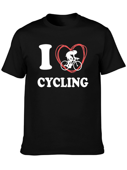 I Love Cycling T-Shirt - Unisex Graphic Tee