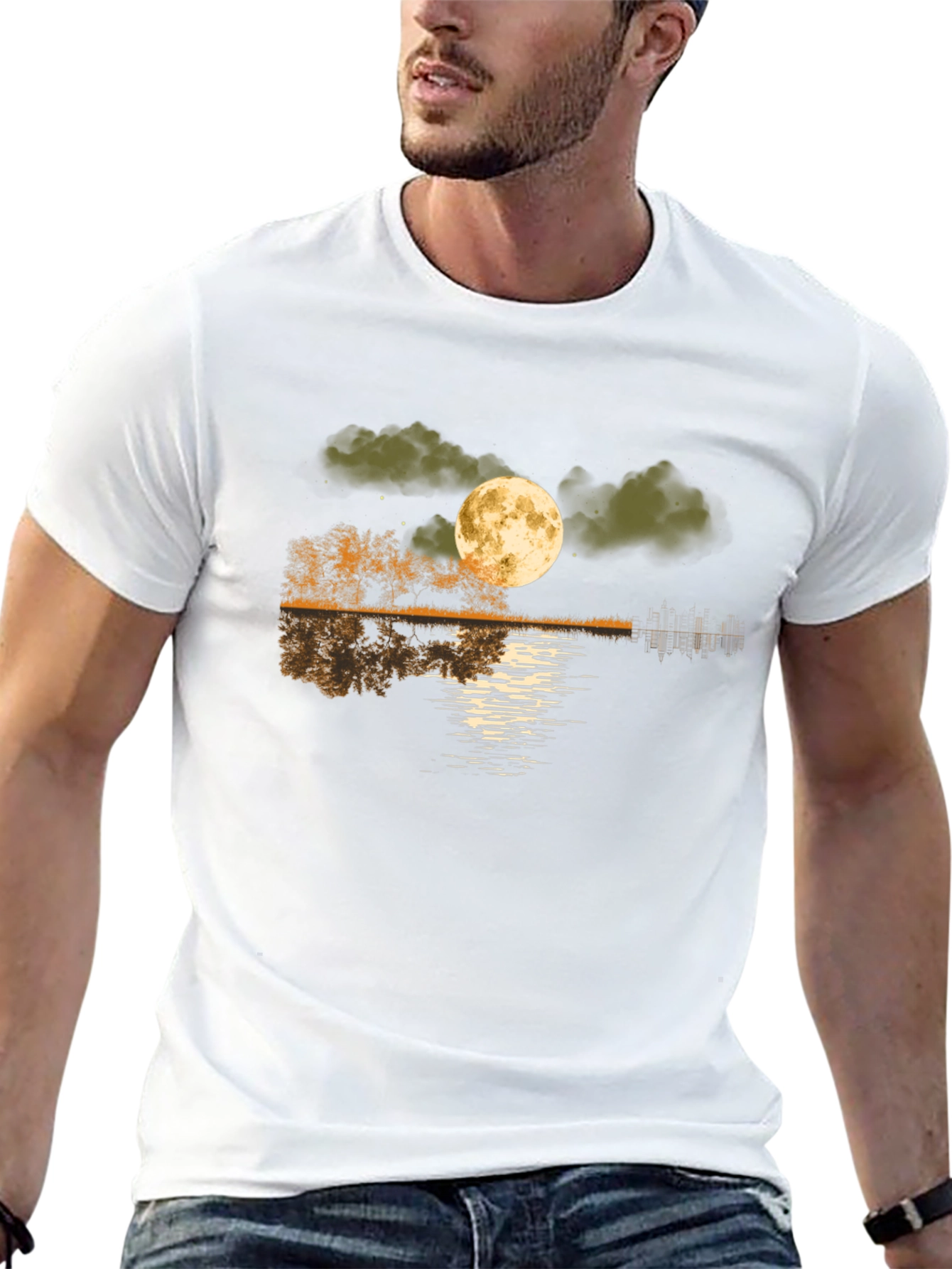 Moonlit Lake Graphic Tee