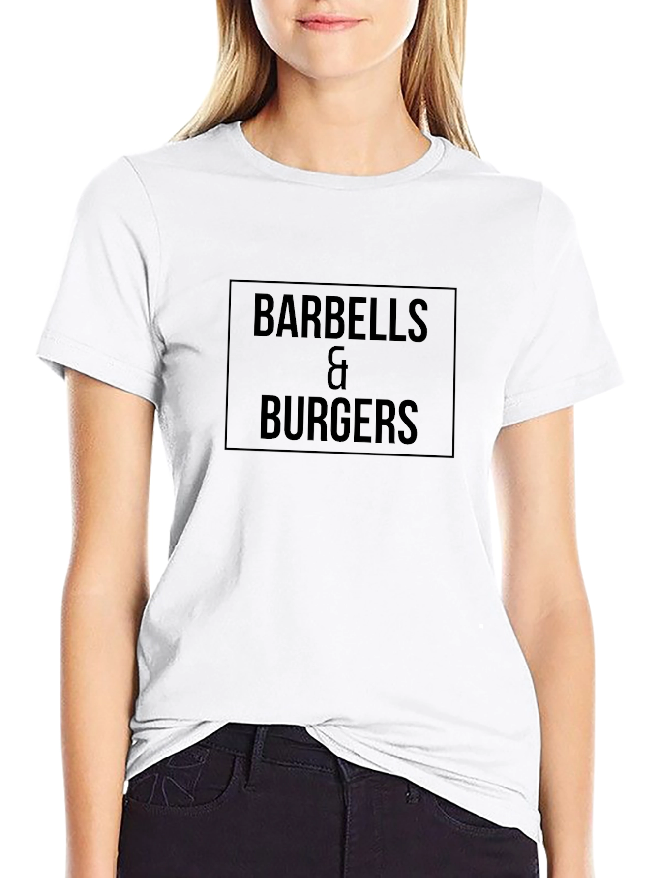 Barbells & Burgers Graphic Tee