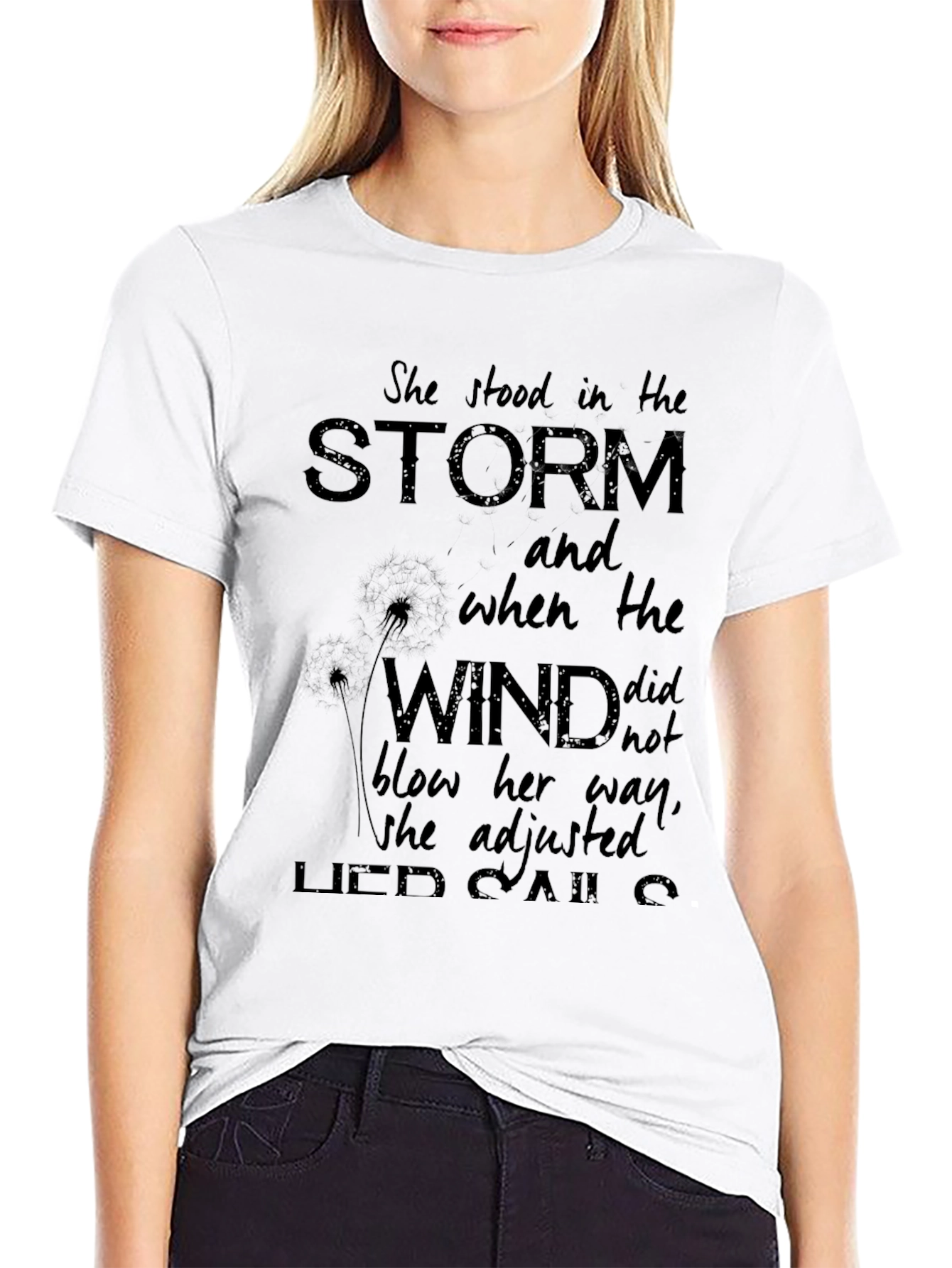 She Stood in The Storm Graphic T-Shirt
