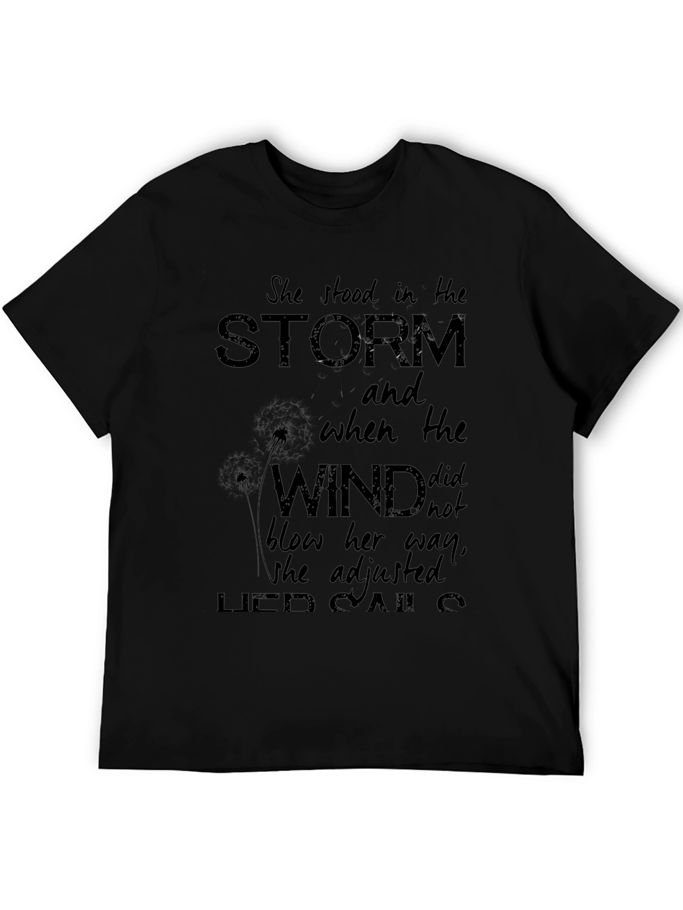 She Stood in The Storm Graphic T-Shirt