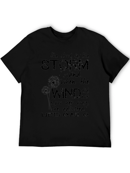 She Stood in The Storm Graphic T-Shirt