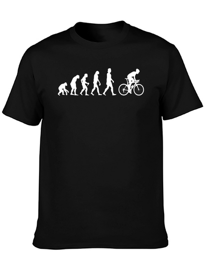 Evolution of a Cyclist T-Shirt
