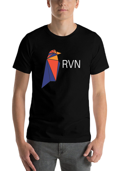 Geometric Raven T-Shirt - Crypto Design