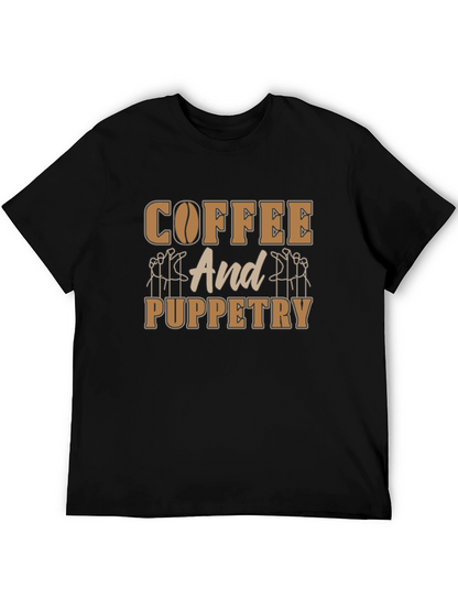 Coffee and Puppetry T-Shirt - Unique Design