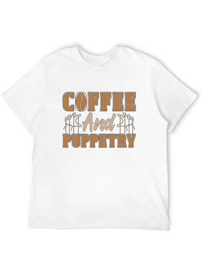 Coffee and Puppetry T-Shirt - Unique Design