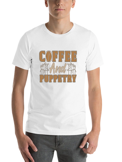 Coffee and Puppetry T-Shirt - Unique Design