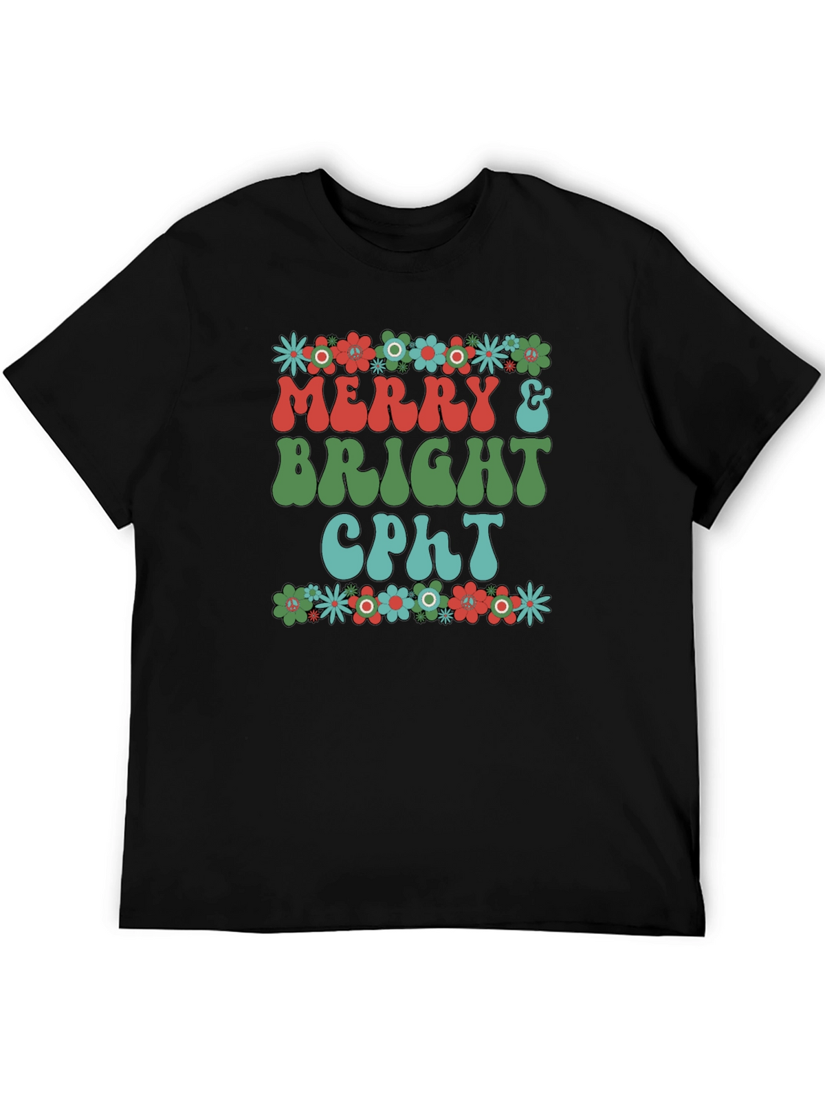 Merry & Bright CPhT Graphic T-Shirt