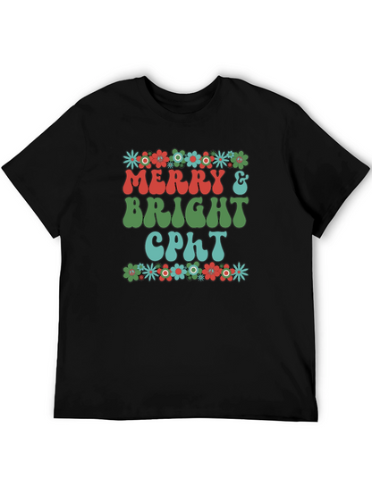 Merry & Bright CPhT Graphic T-Shirt