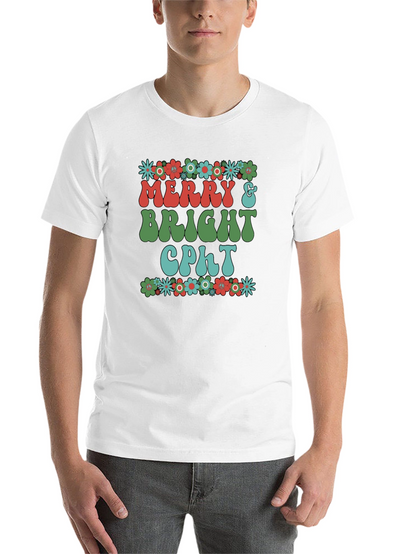 Merry & Bright CPhT Graphic T-Shirt