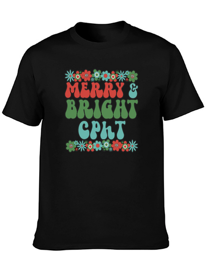 Merry & Bright CPhT Graphic T-Shirt