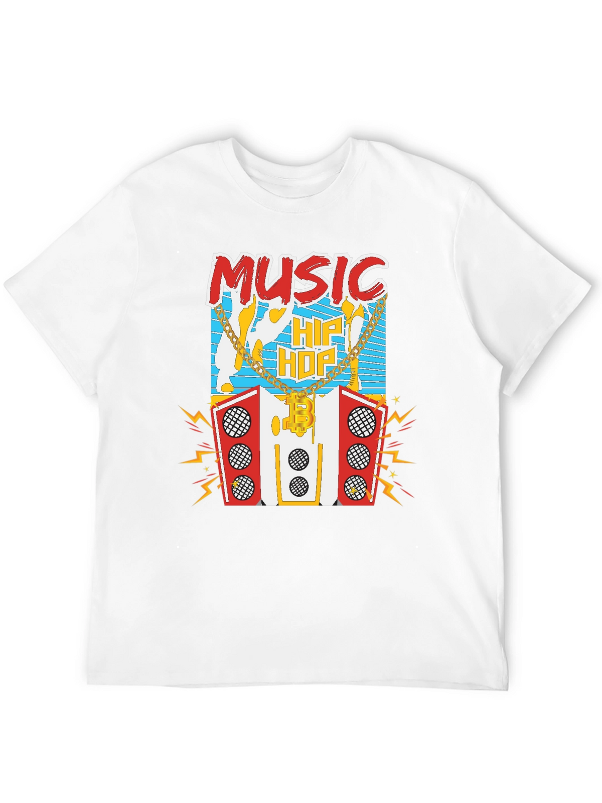 Hip Hop Music Graphic T-Shirt
