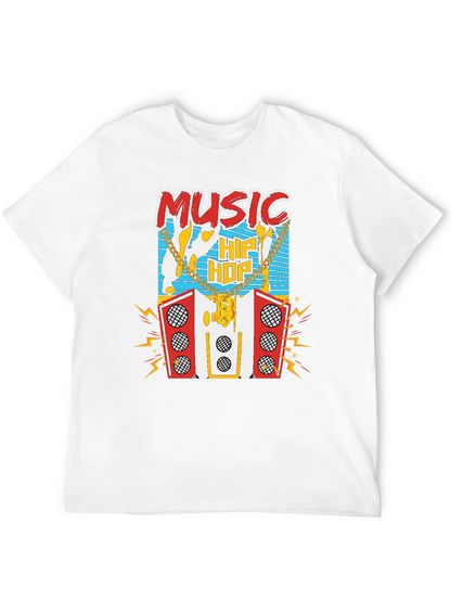 Hip Hop Music Graphic T-Shirt