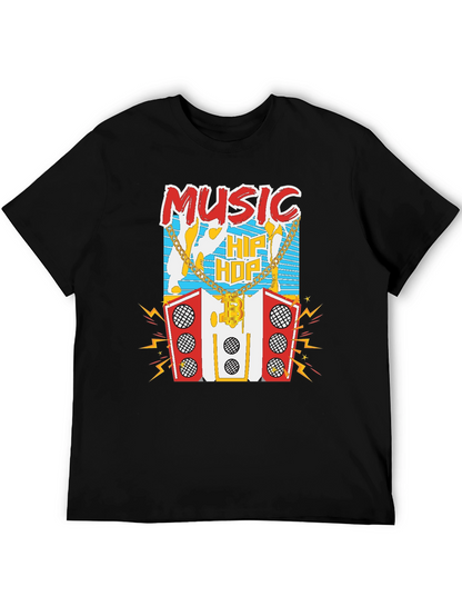 Hip Hop Music Graphic T-Shirt