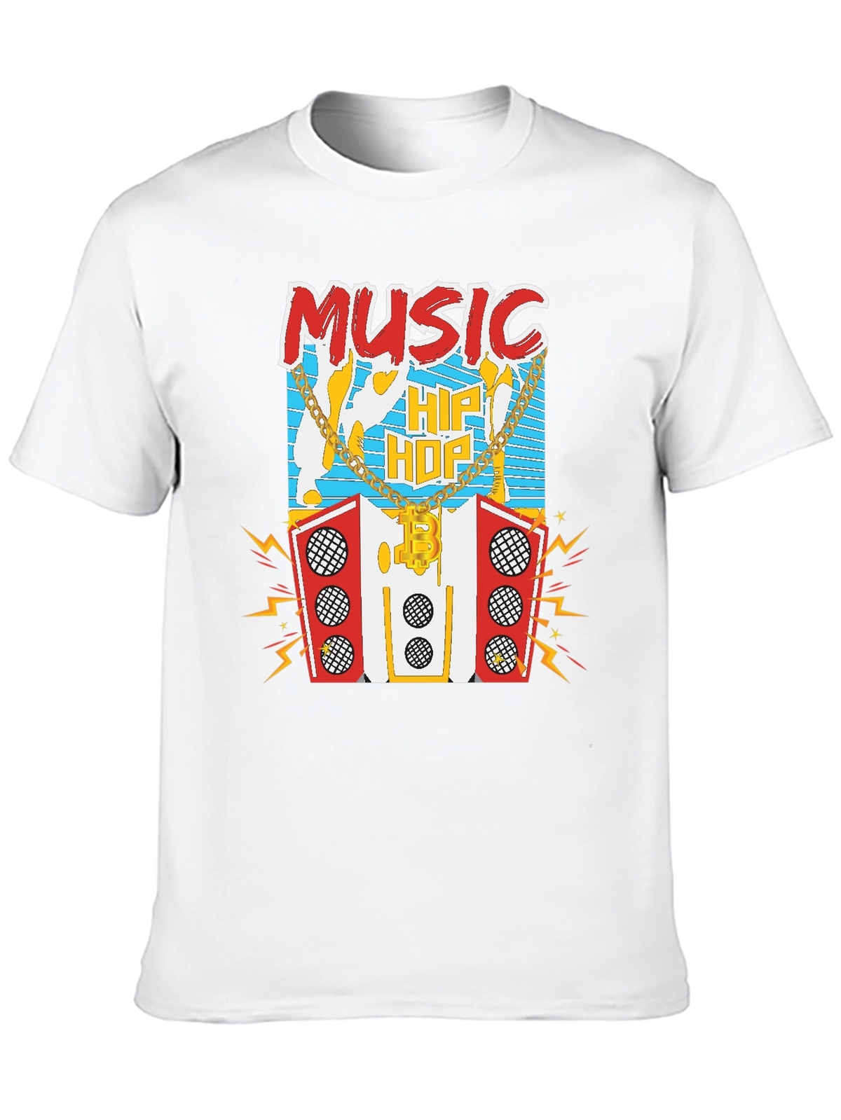 Hip Hop Music Graphic T-Shirt