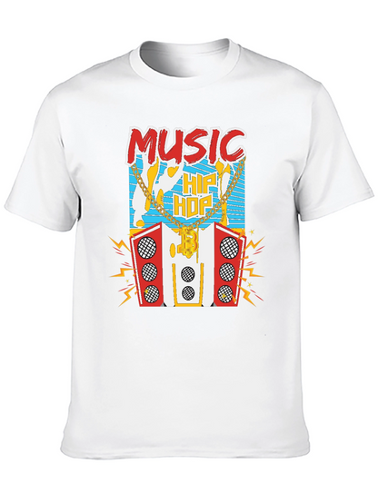 Hip Hop Music Graphic T-Shirt