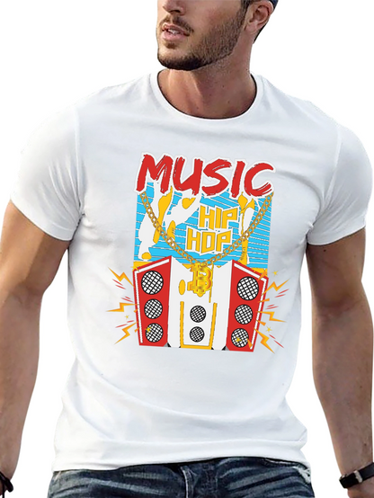 Hip Hop Music Graphic T-Shirt