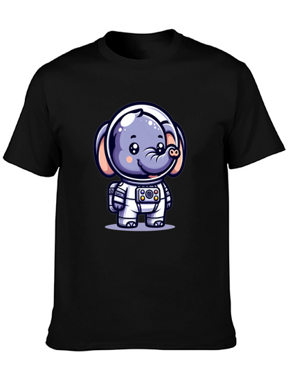Cute Astronaut Elephant T-Shirt
