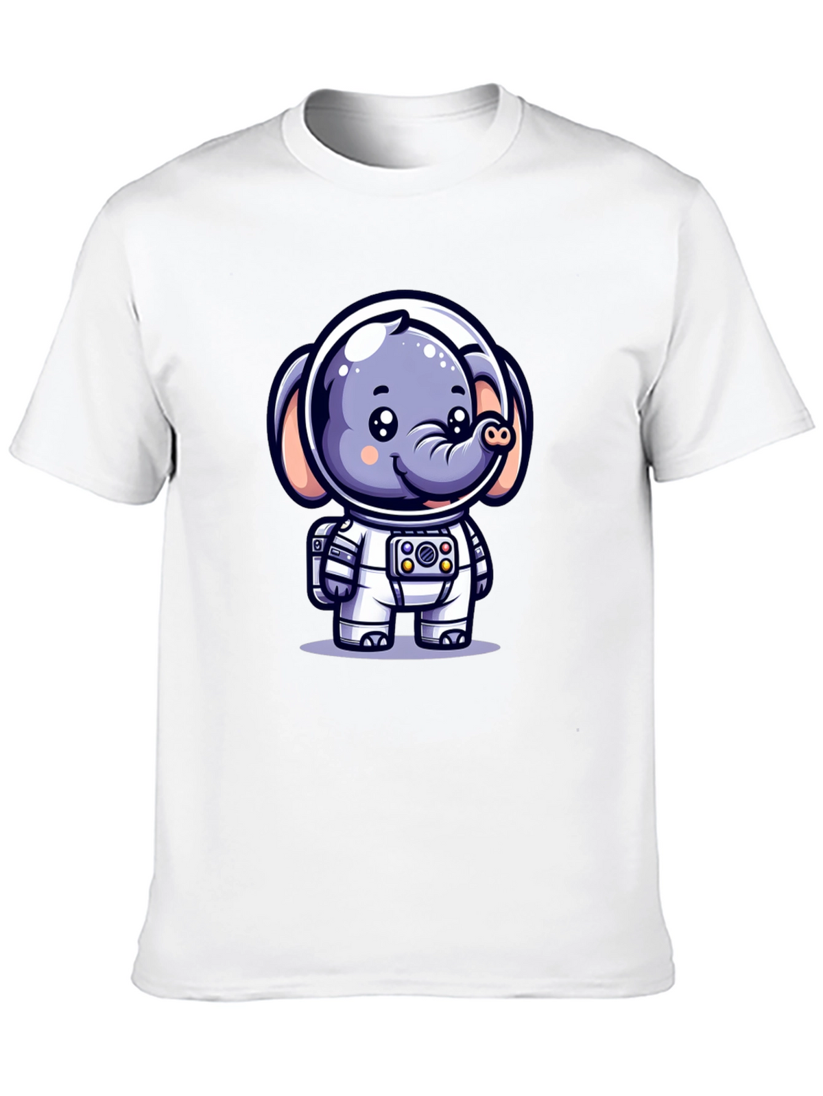 Cute Astronaut Elephant T-Shirt