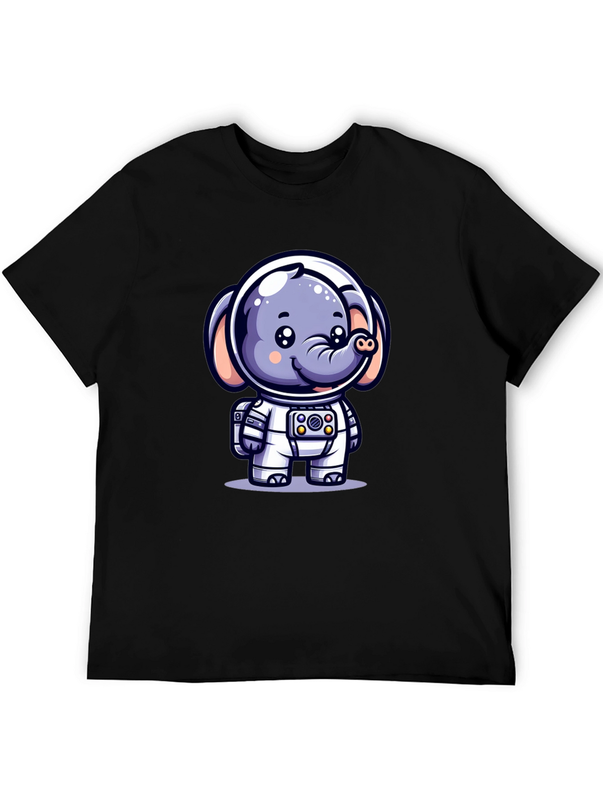 Cute Astronaut Elephant T-Shirt
