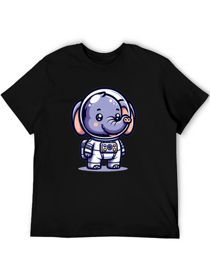 Cute Astronaut Elephant T-Shirt