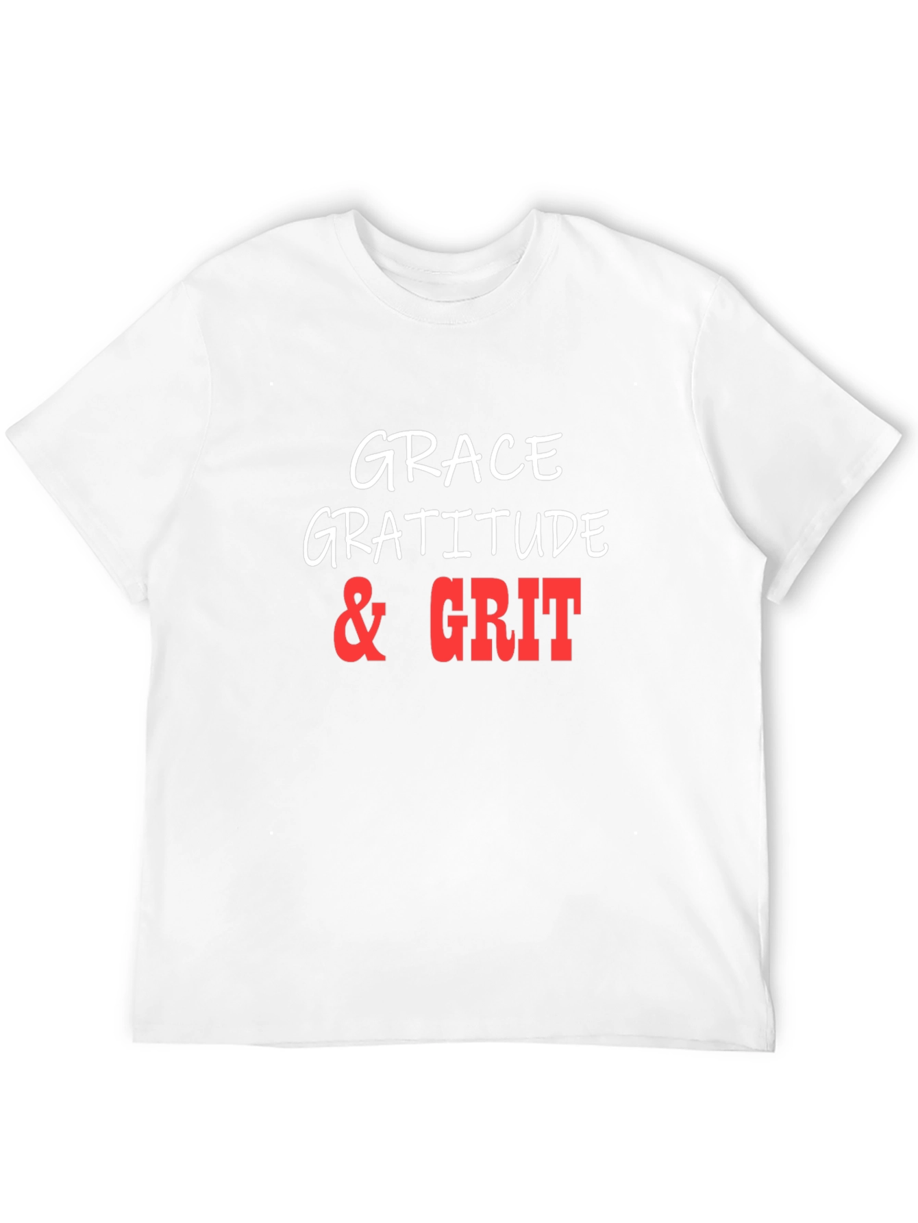 Grace Gratitude & Grit Graphic T-Shirt