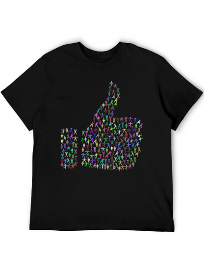 Thumbs Up Graphic T-Shirt