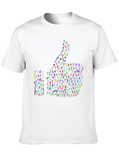 Thumbs Up Graphic T-Shirt