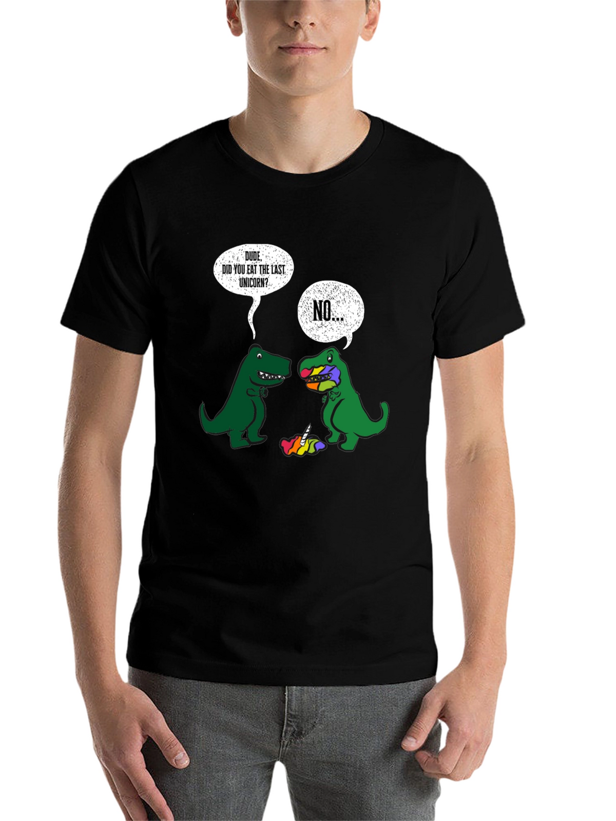 Dinosaur Unicorn T-Shirt: Last Unicorn?