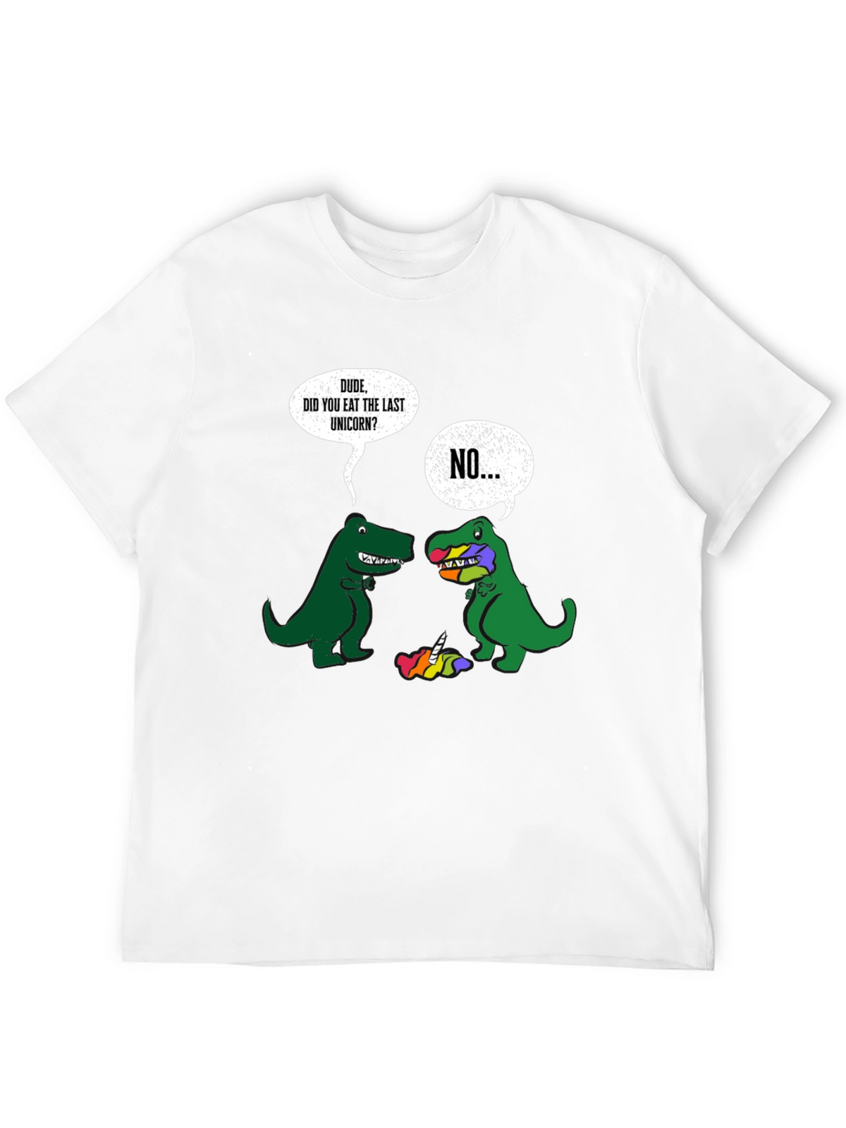 Dinosaur Unicorn T-Shirt: Last Unicorn?