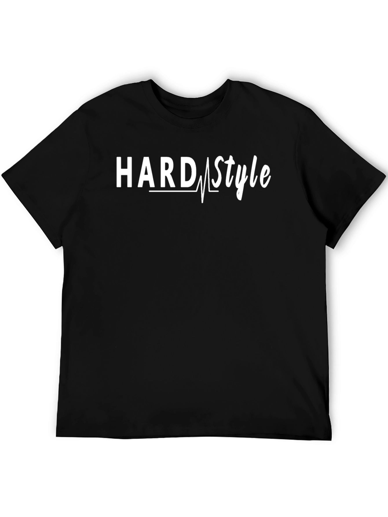 Hardstyle T-Shirt - Mens Black Graphic Tee