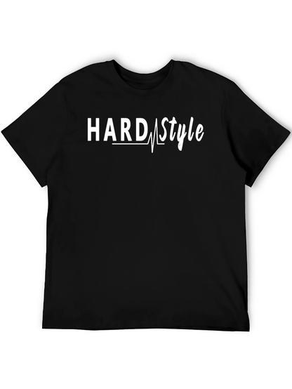 Hardstyle T-Shirt - Mens Black Graphic Tee