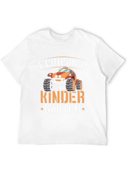 Crushed Kindergarten Monster Truck T-Shirt