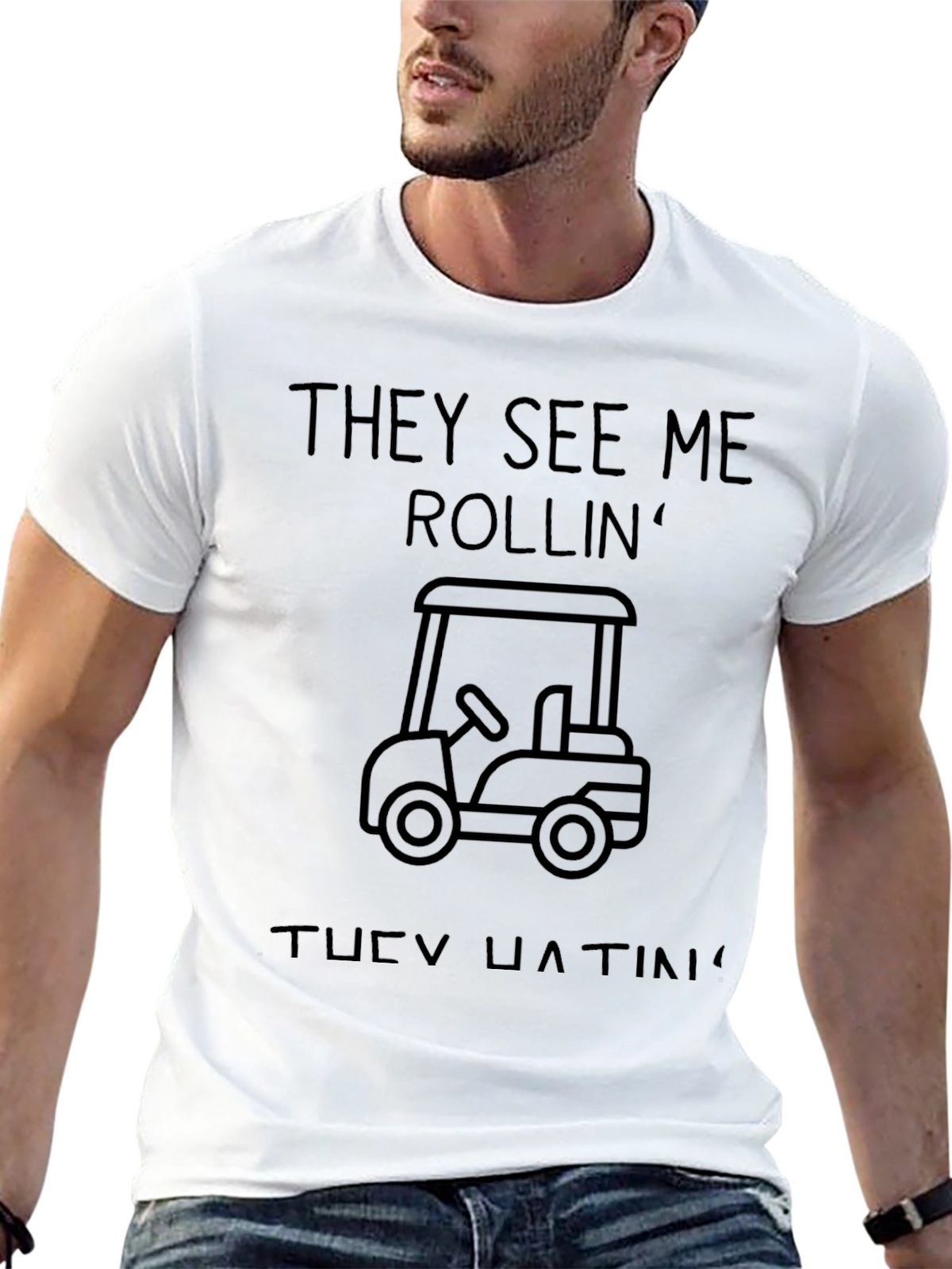 They See Me Rollin Mens Graphic Tee