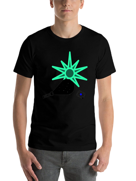 Cosmic Graphic Tee - Black T-Shirt