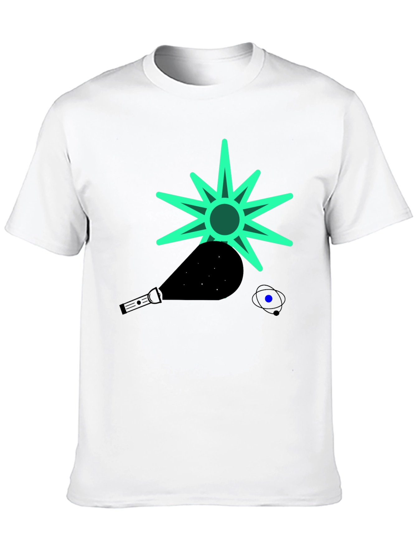Cosmic Graphic Tee - Black T-Shirt