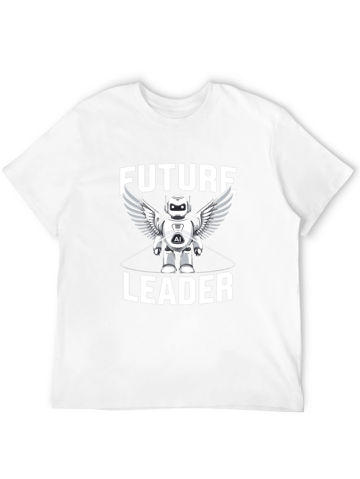 Future Leader AI Robot Graphic Tee