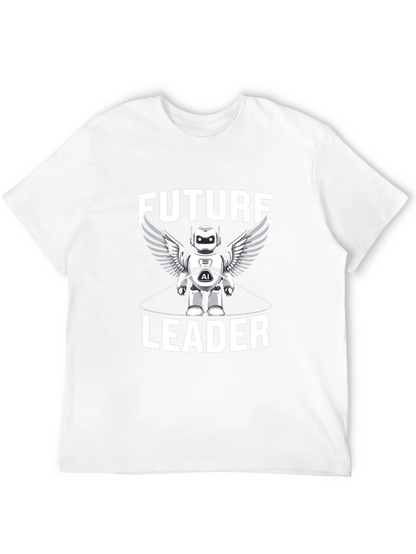 Future Leader AI Robot Graphic Tee
