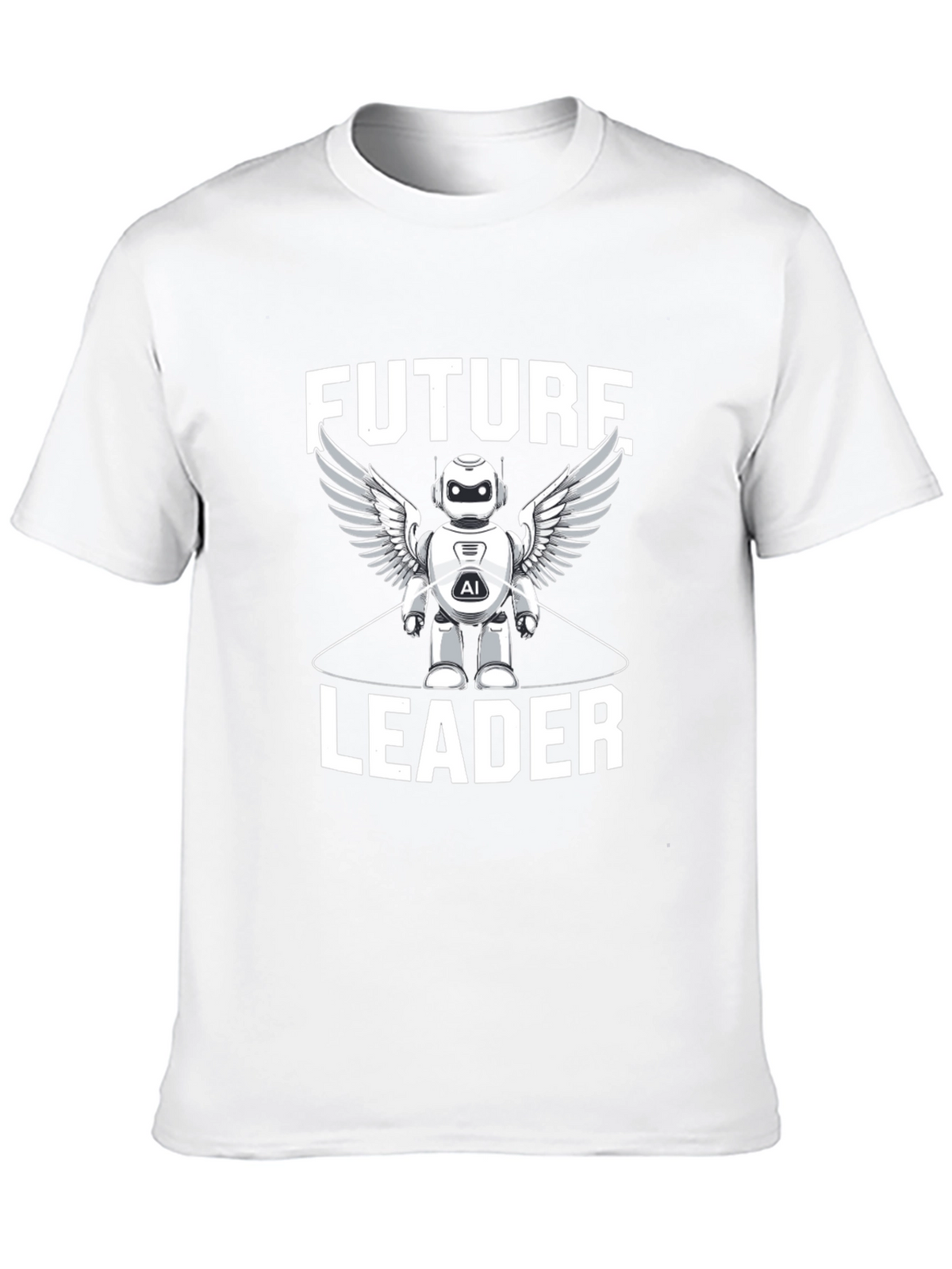 Future Leader AI Robot Graphic Tee