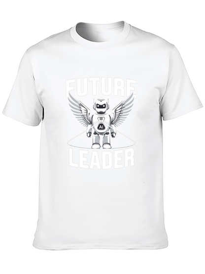 Future Leader AI Robot Graphic Tee