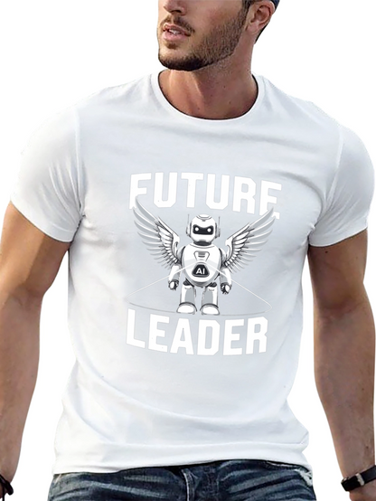 Future Leader AI Robot Graphic Tee