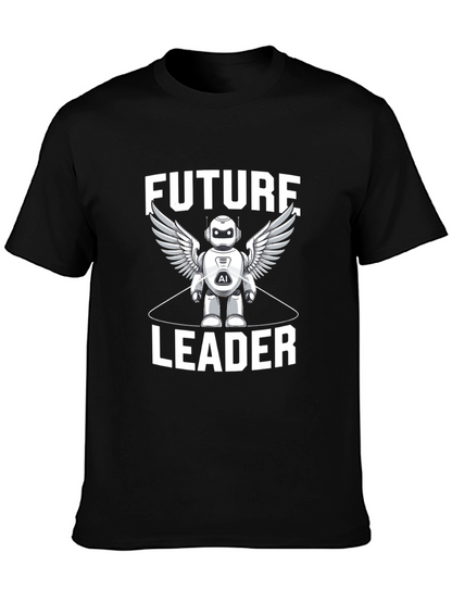 Future Leader AI Robot Graphic Tee