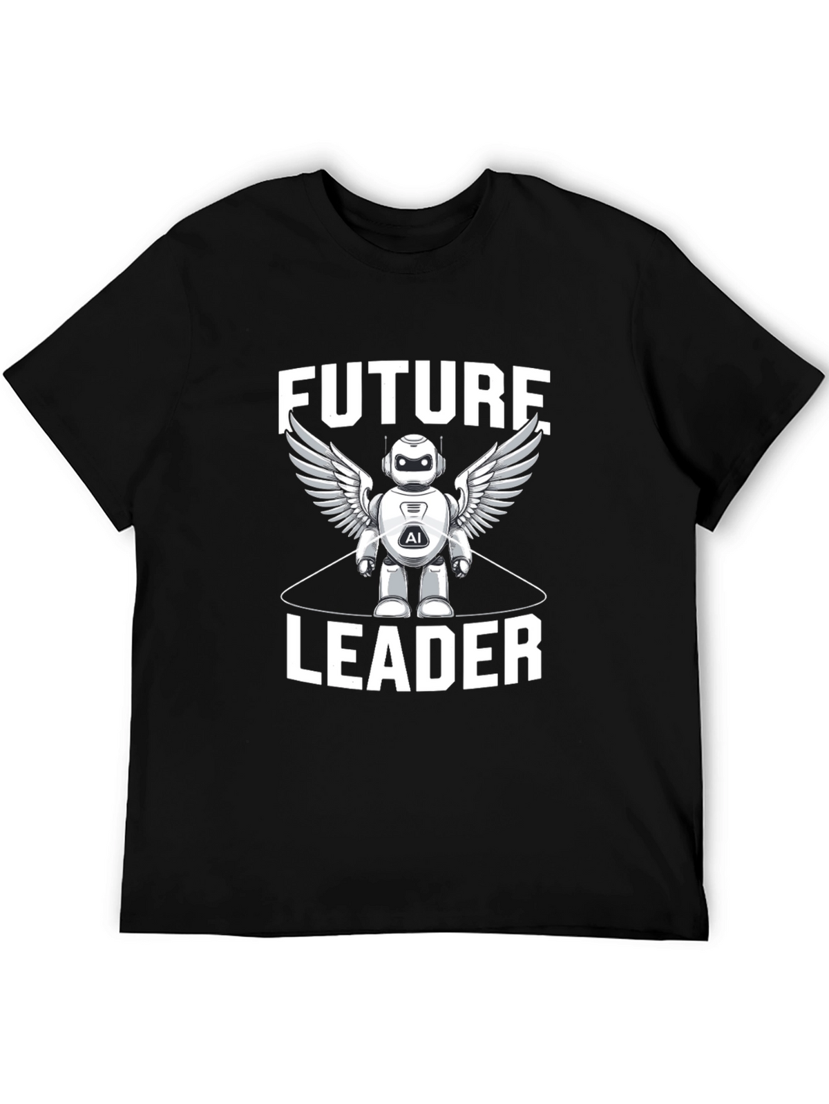 Future Leader AI Robot Graphic Tee