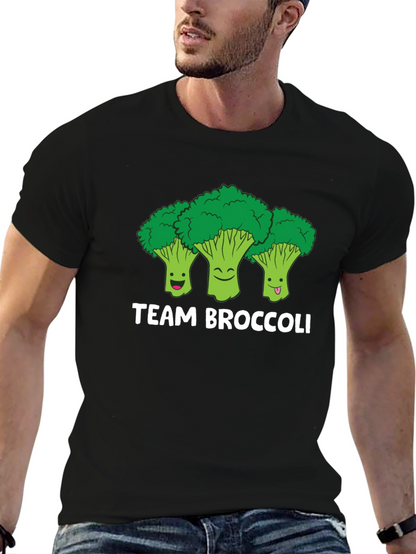 Team Broccoli Funny Graphic Tee