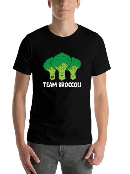 Team Broccoli Funny Graphic Tee