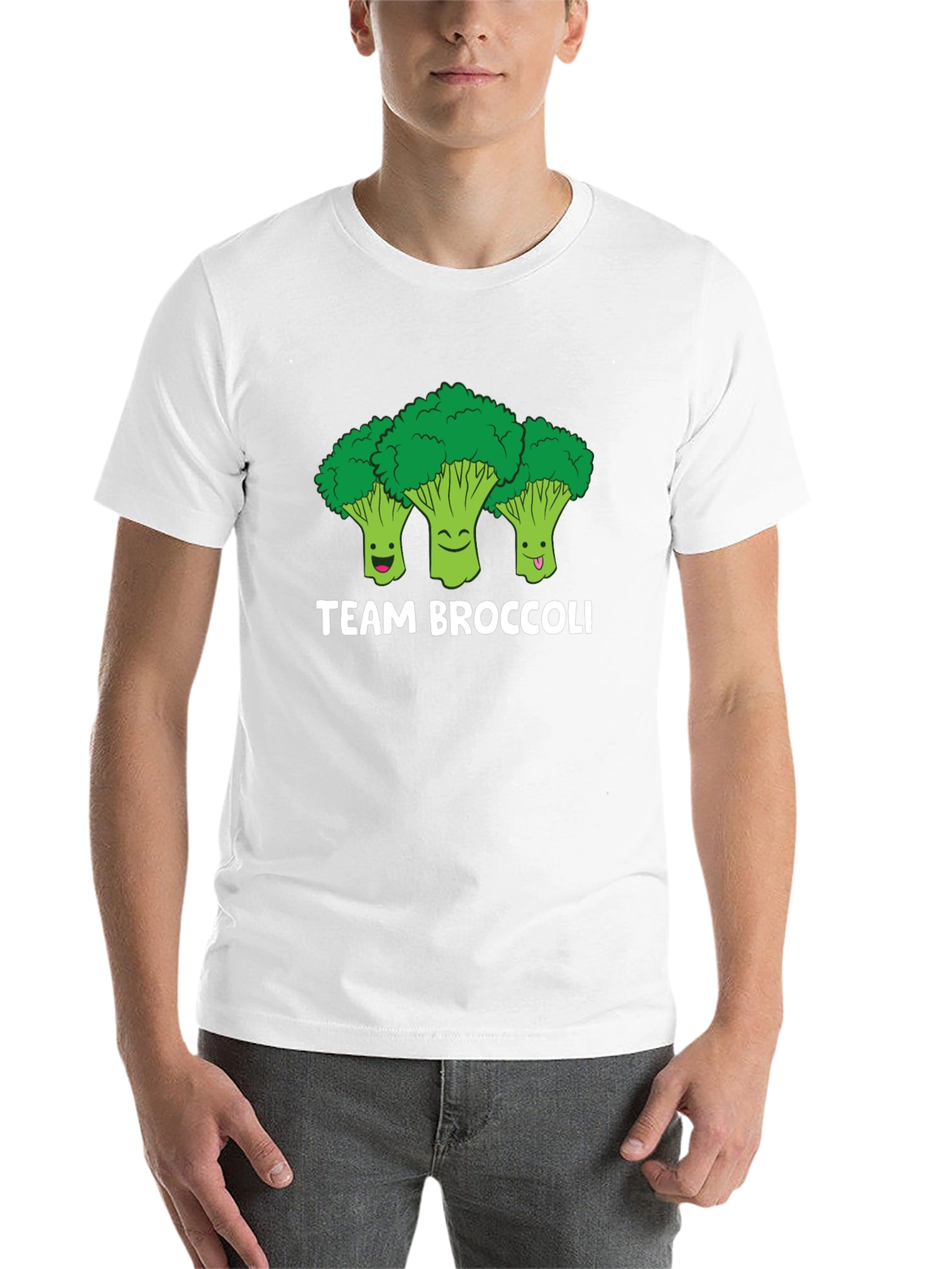 Team Broccoli Funny Graphic Tee