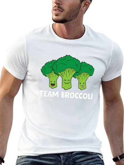 Team Broccoli Funny Graphic Tee
