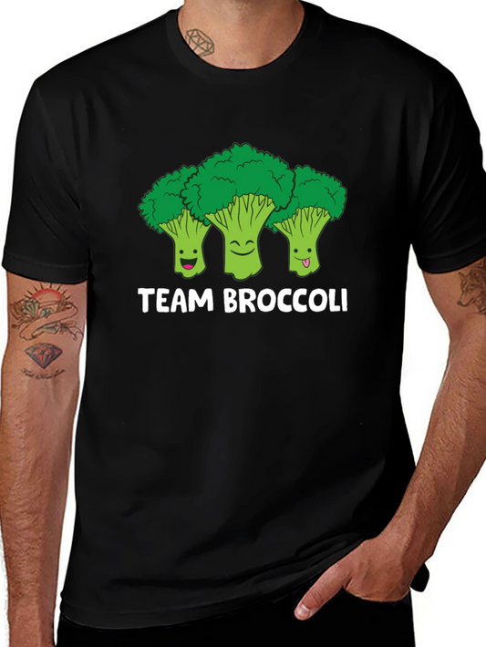 Team Broccoli Funny Graphic Tee
